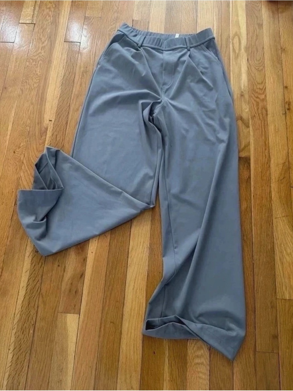 Women’s Halara wide Leg Pull-On Pants in Dusty Blue